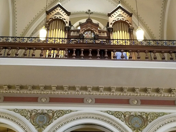 Ornate railing